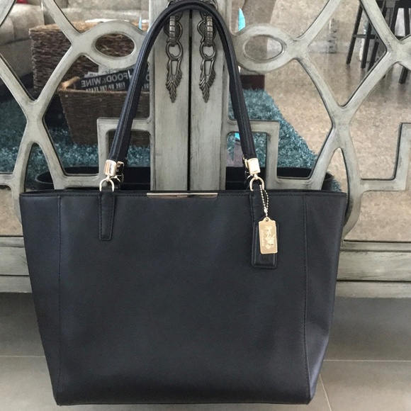 Coach Handbags - Coach Madison Saffiano Leather E/W Tote 29002